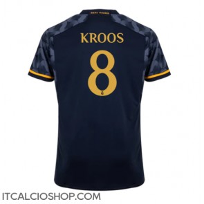 Real Madrid Toni Kroos #8 Seconda Maglia 2023-24 Manica Corta